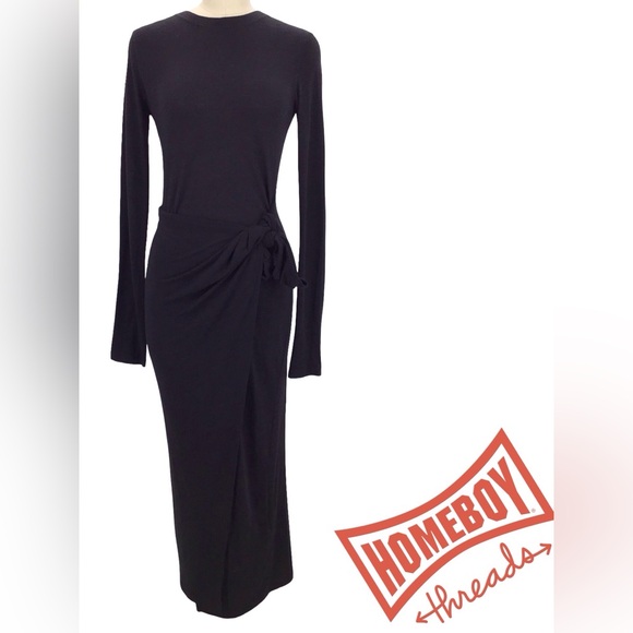 Black Maxi Dress Size 34. - Picture 1 of 7